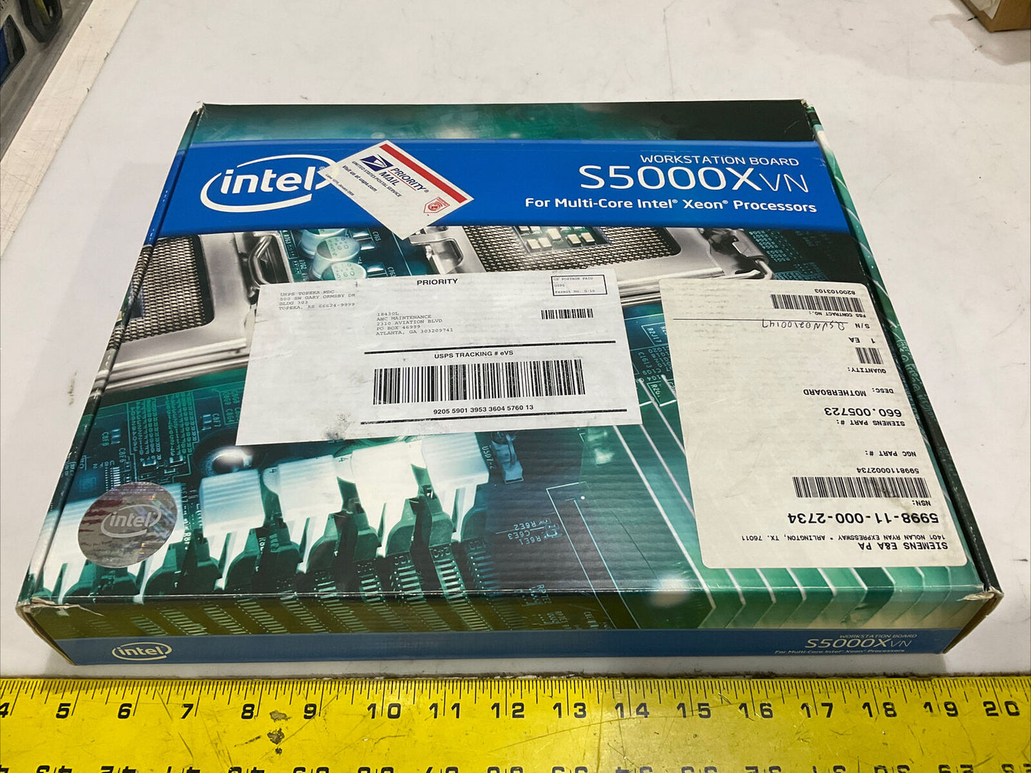 INTEL SIEMENS S5000XVN 660.00523 WORKSTATION BOARD FOR XEON PROCESSORS U3S