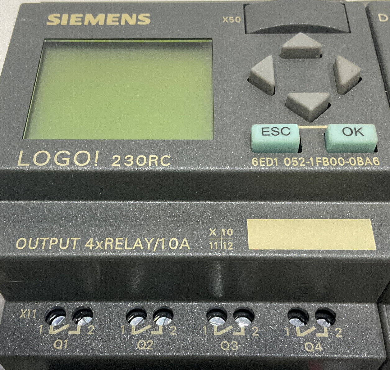 SIEMENS MIKROPULSE 100 TIMER SYSTEM PULSE CONTROLLER LOGO 230RC 6ED1 055-1FB U3S