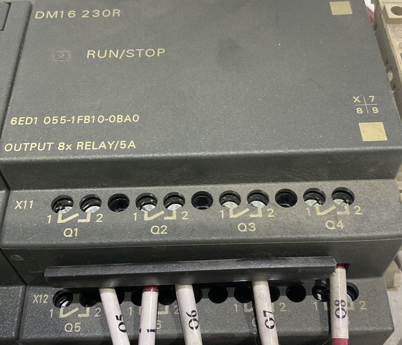 SIEMENS MIKROPULSE 100 TIMER SYSTEM PULSE CONTROLLER LOGO 230RC 6ED1 055-1FB U3S