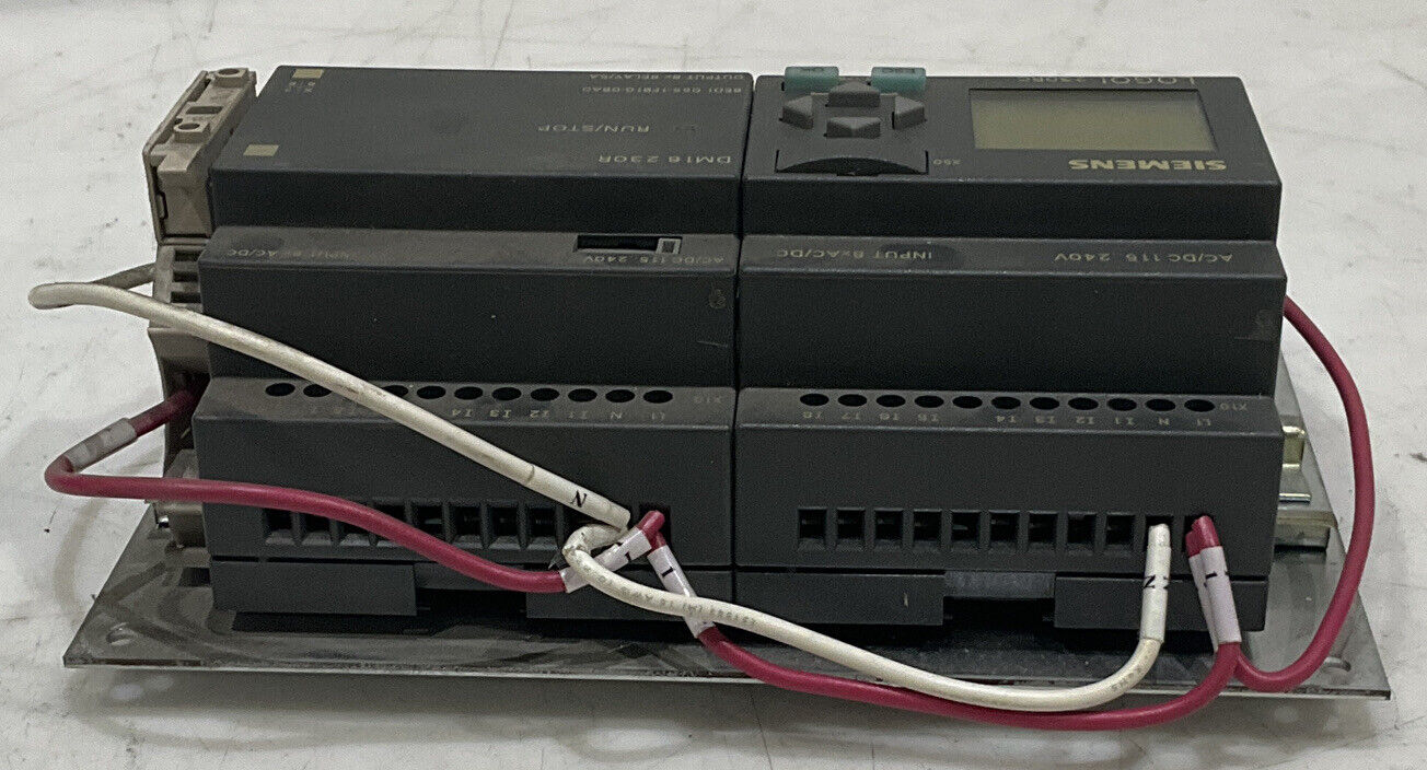 SIEMENS MIKROPULSE 100 TIMER SYSTEM PULSE CONTROLLER LOGO 230RC 6ED1 055-1FB U3S