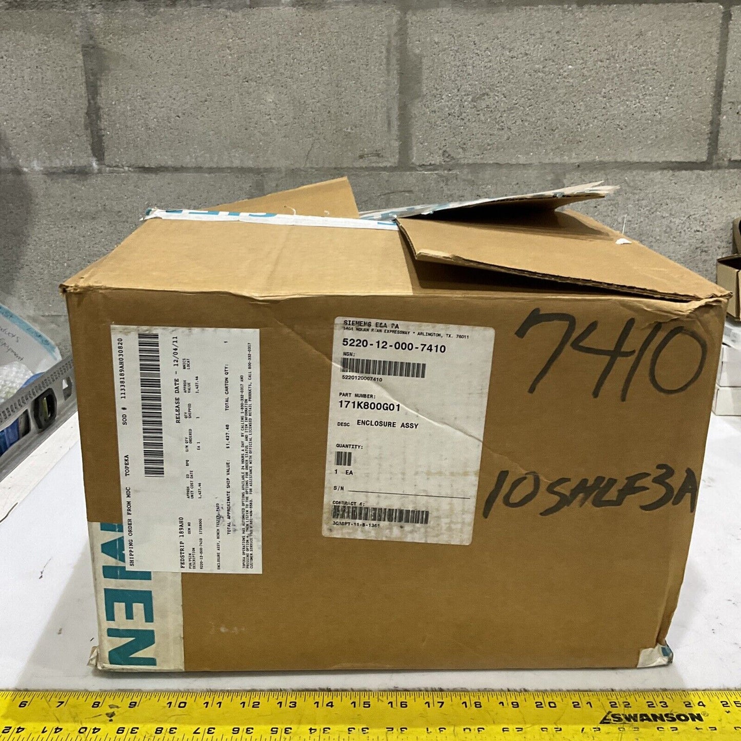 SIEMENS 171K800G01 PATD BENCH TESTER U3S