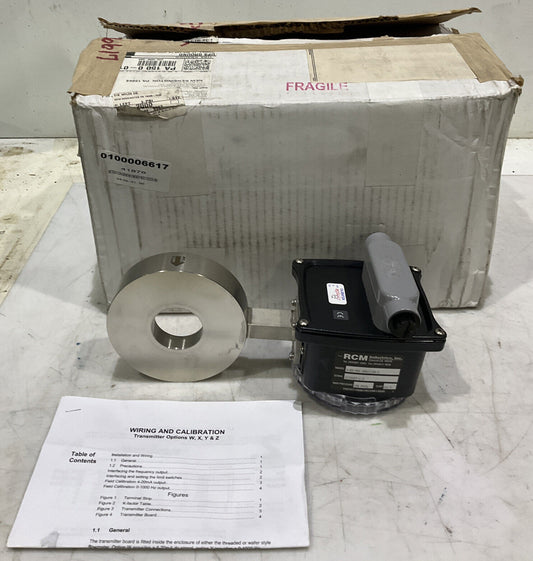 RCM INDUSTRIES 3-83-VUR-300/1100-Z 180PSIG 212F SIEMENS FLOW METER 373