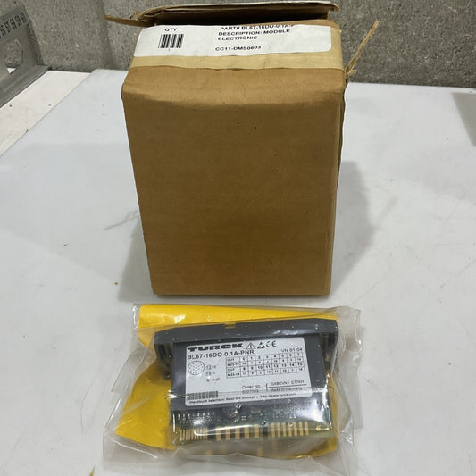 TURCK BL67-16DO-0.1A-PNR ELECTRONIC MODULE U3S