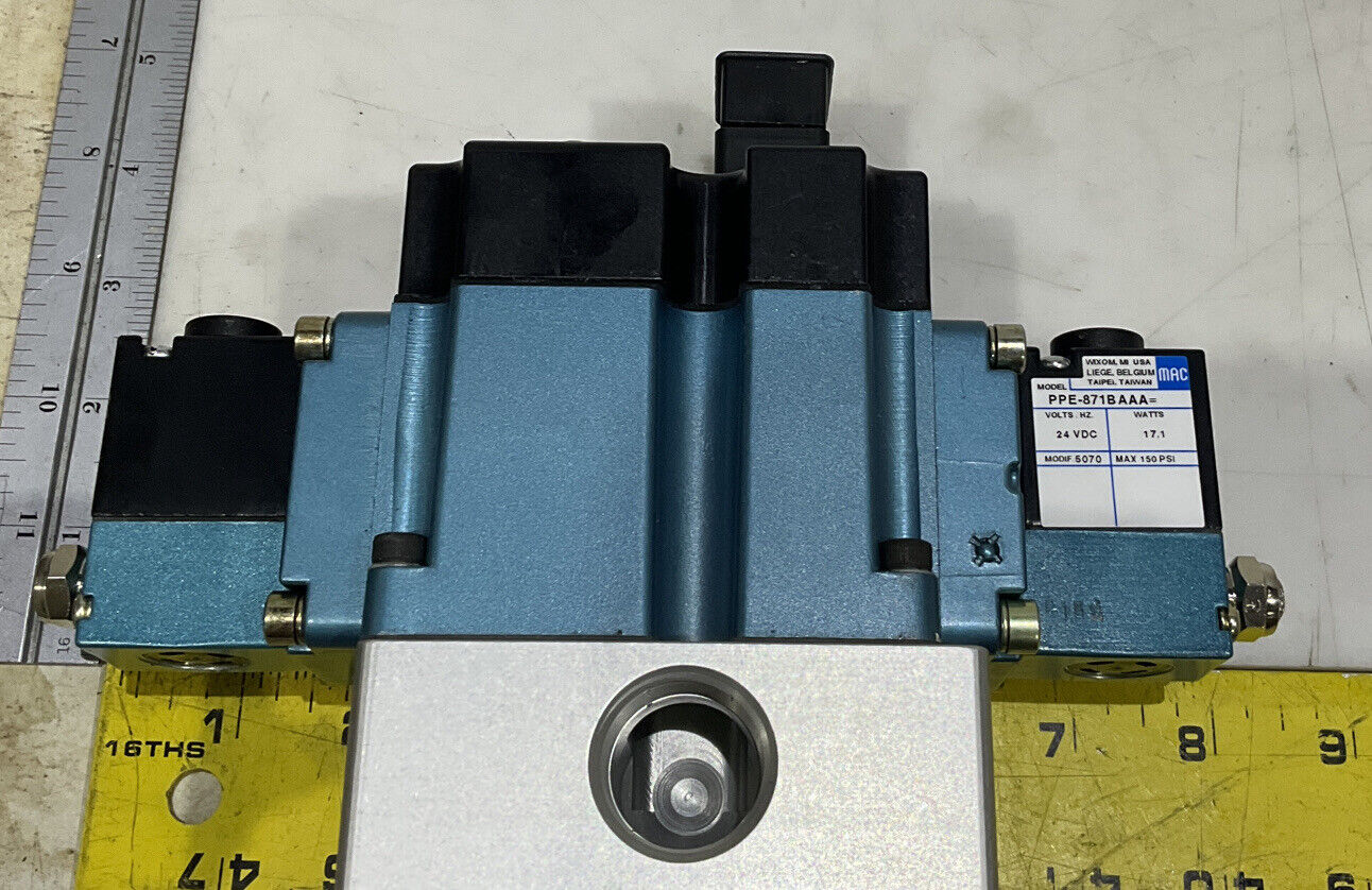 MAC 0629-FV6500B PPE-871BAAA SOLENOID VALVE ASSEMBLY U3S