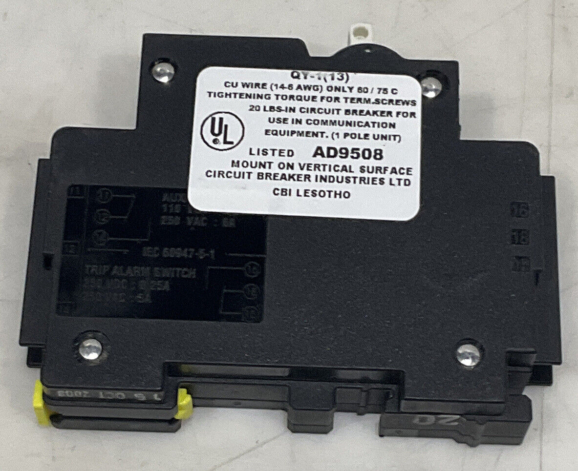 NORTHRUP AD9508 TRIP ALARM CIRCUIT BREAKER U3S