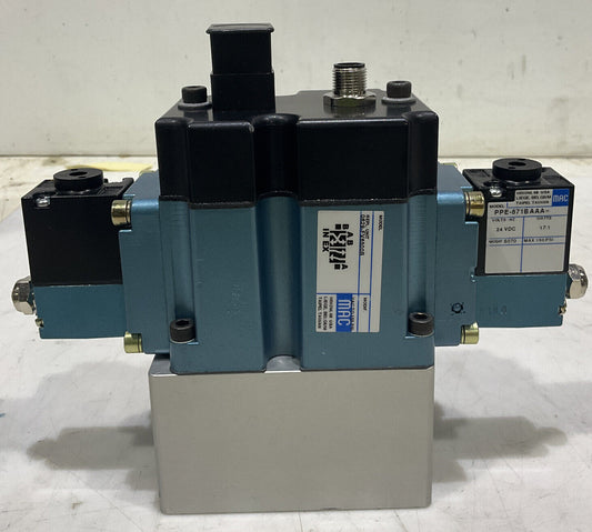 MAC 0629-FV6500B DOUBLE OPERATOR SOLENOID VALVE U3S