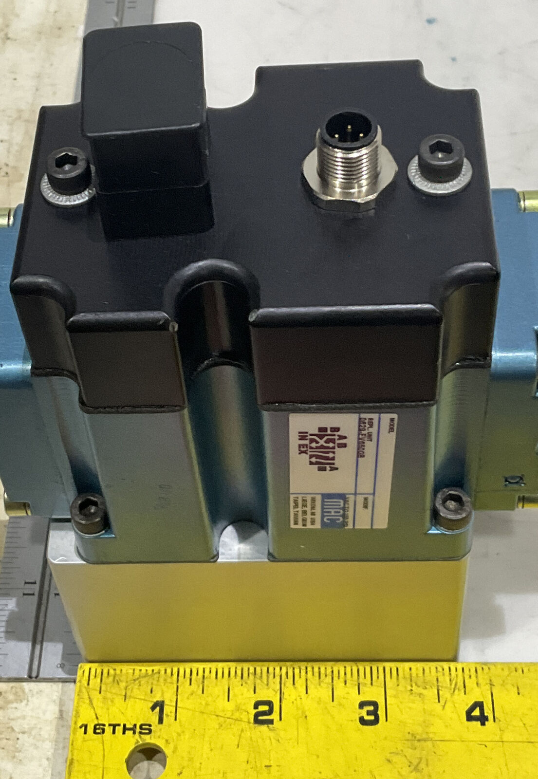 MAC 0629-FV6500B DOUBLE OPERATOR SOLENOID VALVE U3S