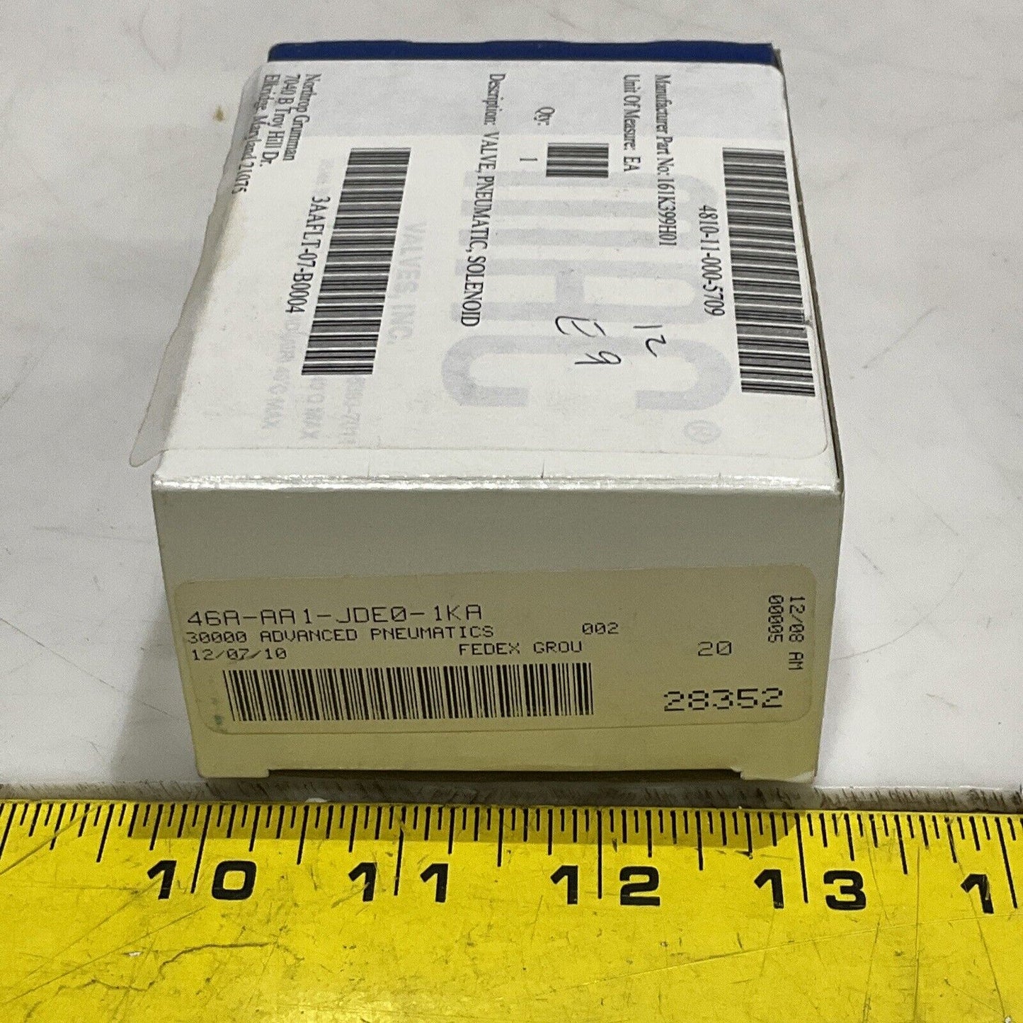 MAC 46A-AA1-JDE0-1KA PNEUMATIC SOLENOID VALVE 24 VDC 1.8 W U3S