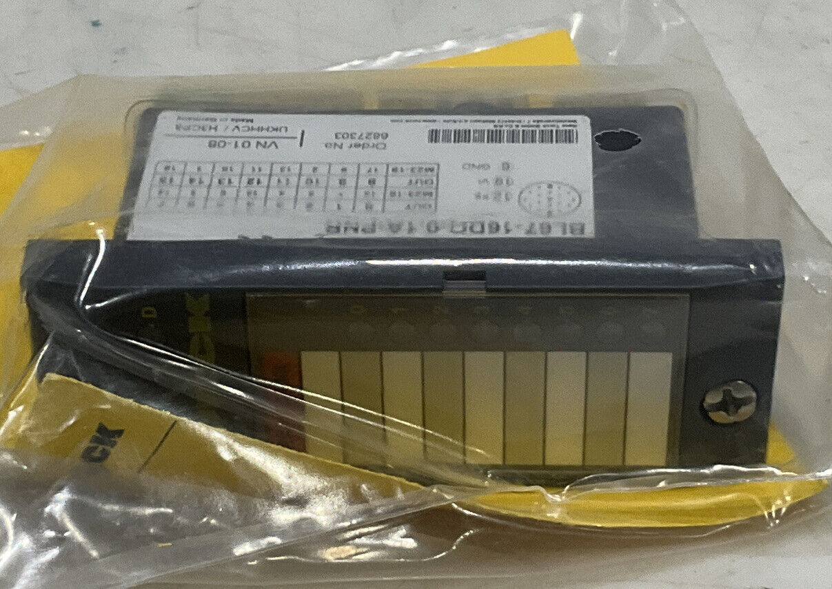 TURCK BL67-16DO-0.1A-PNR SYSTEM OUTPUT MODULE 16 DIGITAL OUTPUTS 24VDC LED U3S