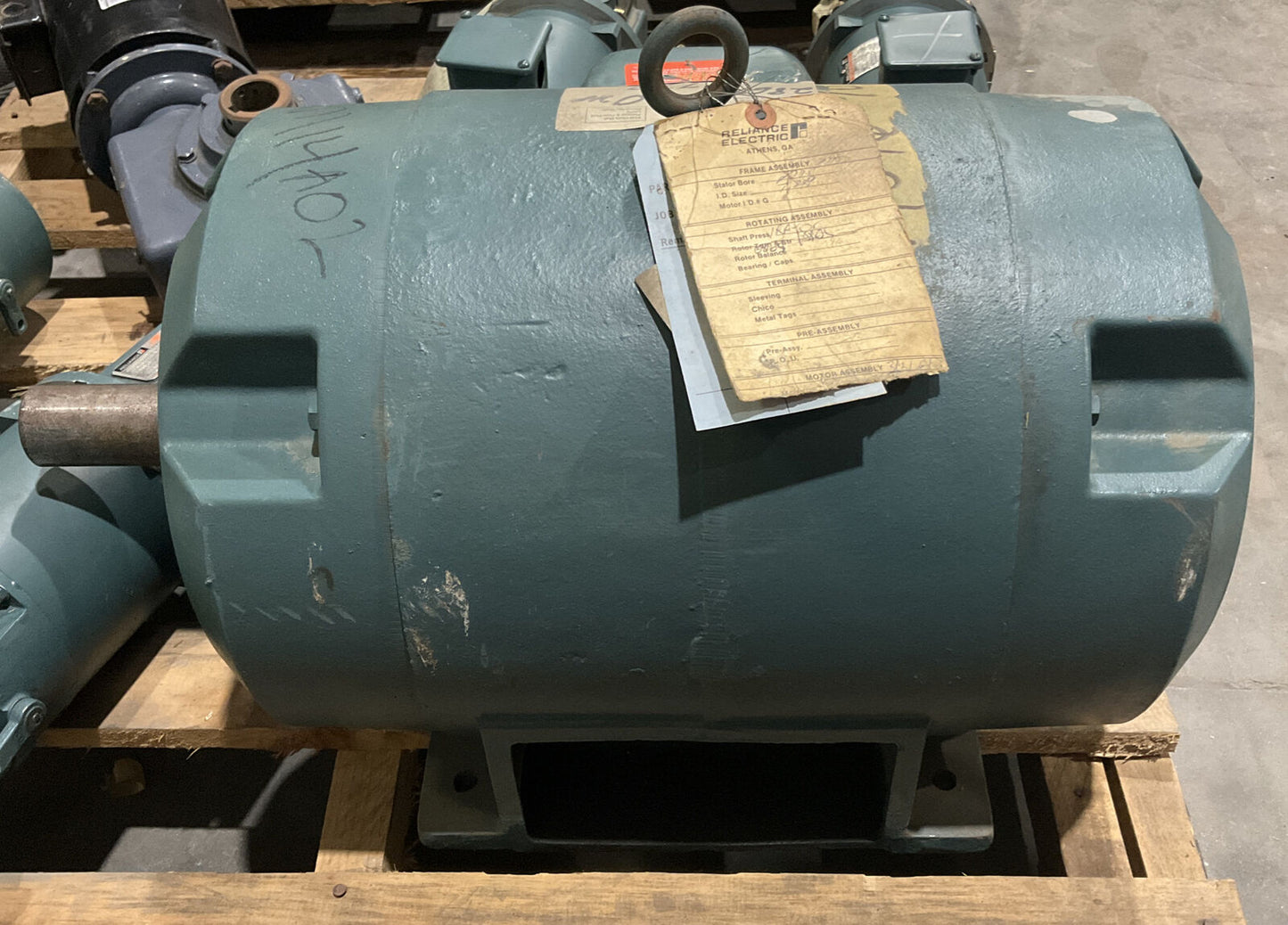 RELIANCE 30HP E-2000 P28G3021A DUTYMASTER A-C MOTOR U3S