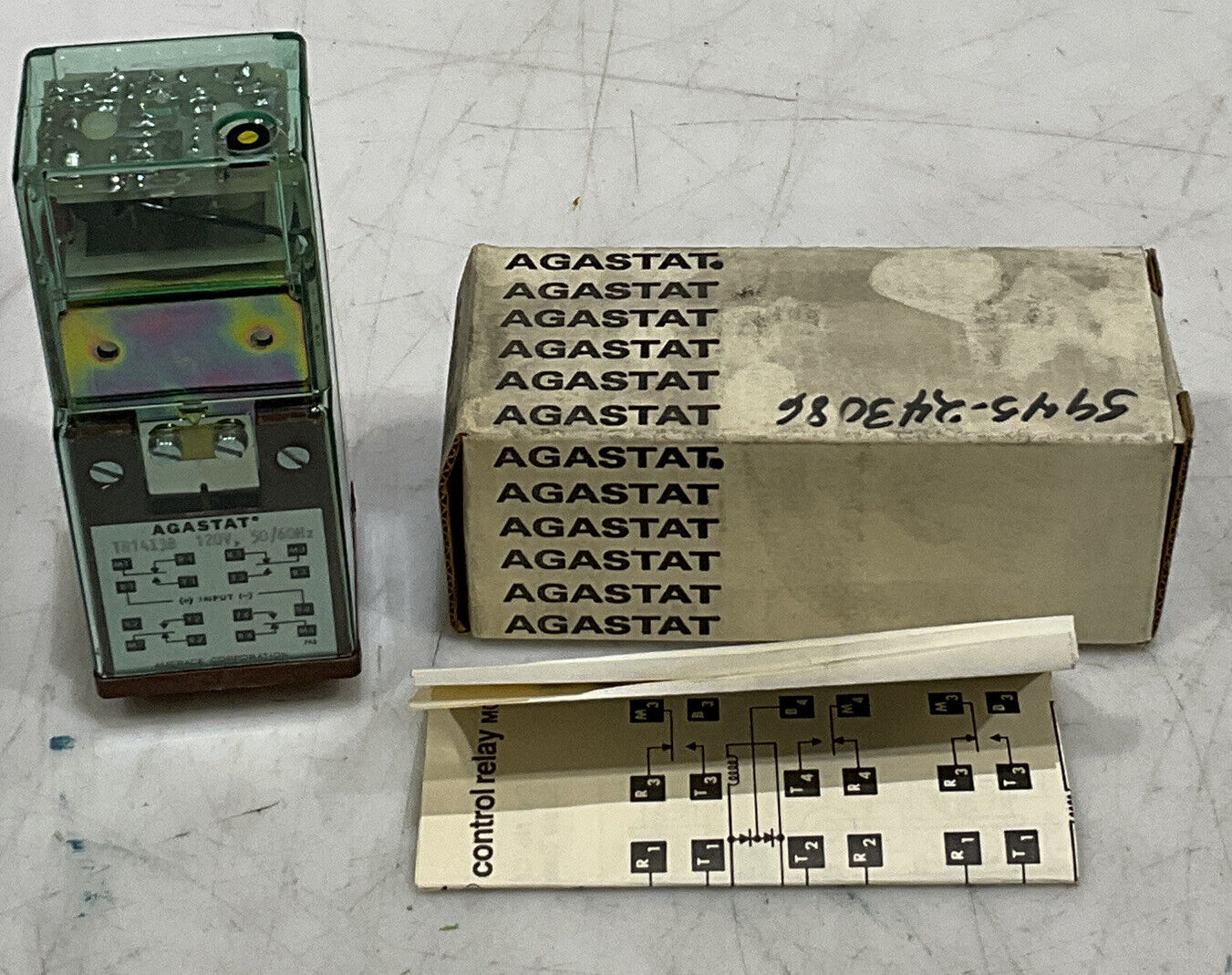 AGASTAT TR14I3B PLUG-IN RELAY 373