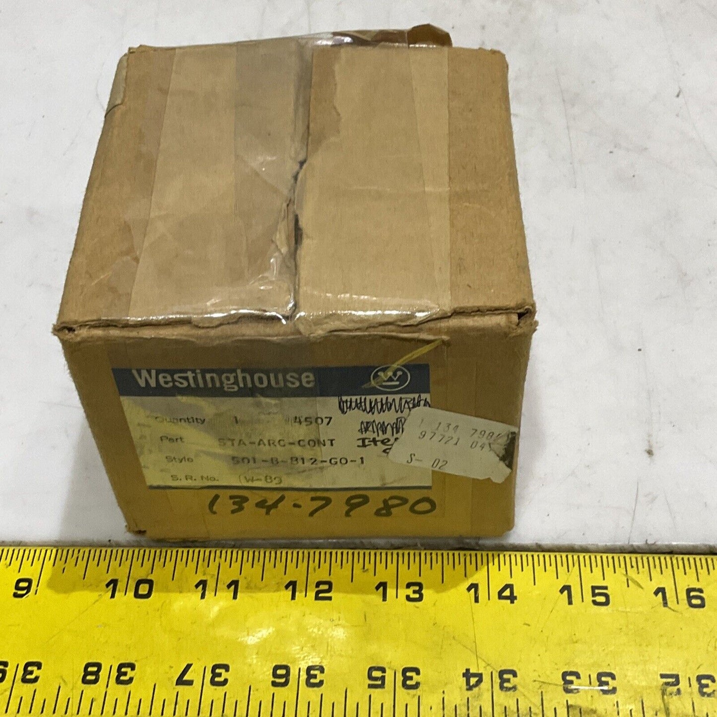 WESTINGHOUSE 501B812G01 STATIONARY ARCING ELECTRIC CONTACT 373