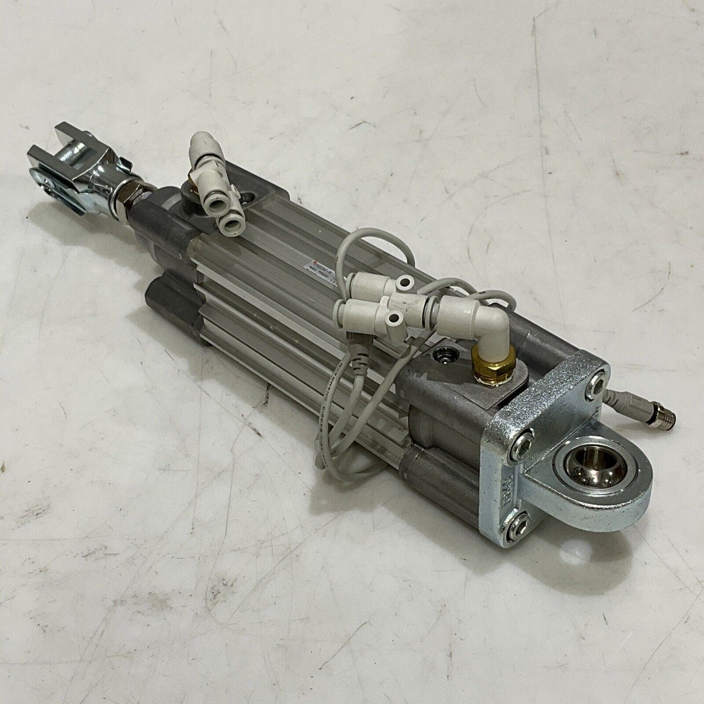 SMC CP96SDB40-80 PNEUMATIC CYLINDER W/ SENSOR & VALVES 145 PSI 1.0 MA U3S
