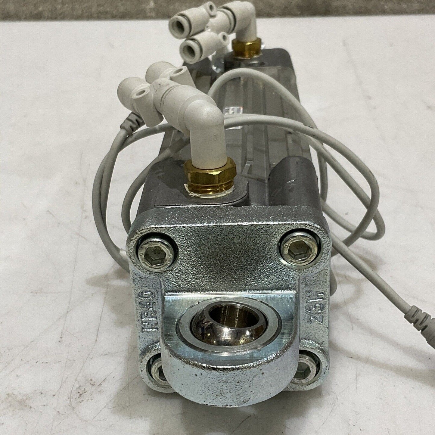 SMC CP96SDB40-80 PNEUMATIC CYLINDER W/ SENSOR & VALVES 145 PSI 1.0 MA U3S