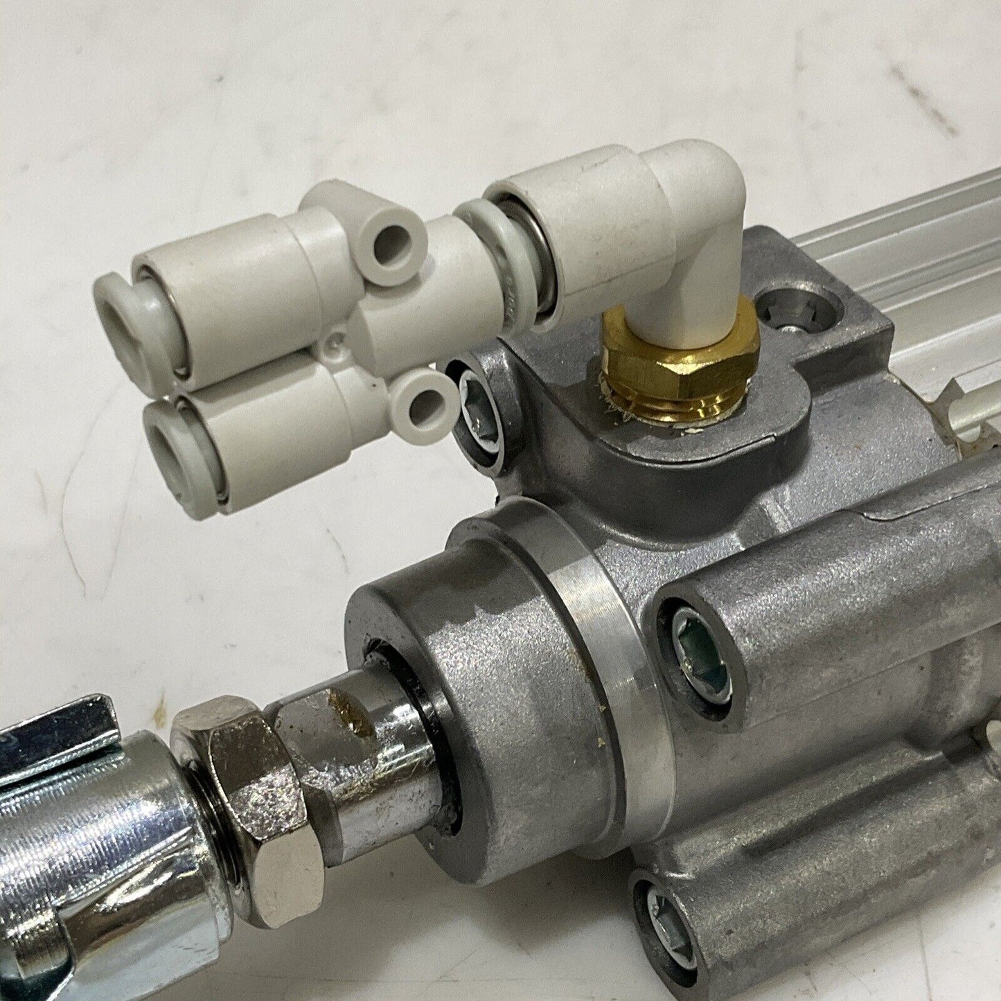 SMC CP96SDB40-80 PNEUMATIC CYLINDER W/ SENSOR & VALVES 145 PSI 1.0 MA U3S