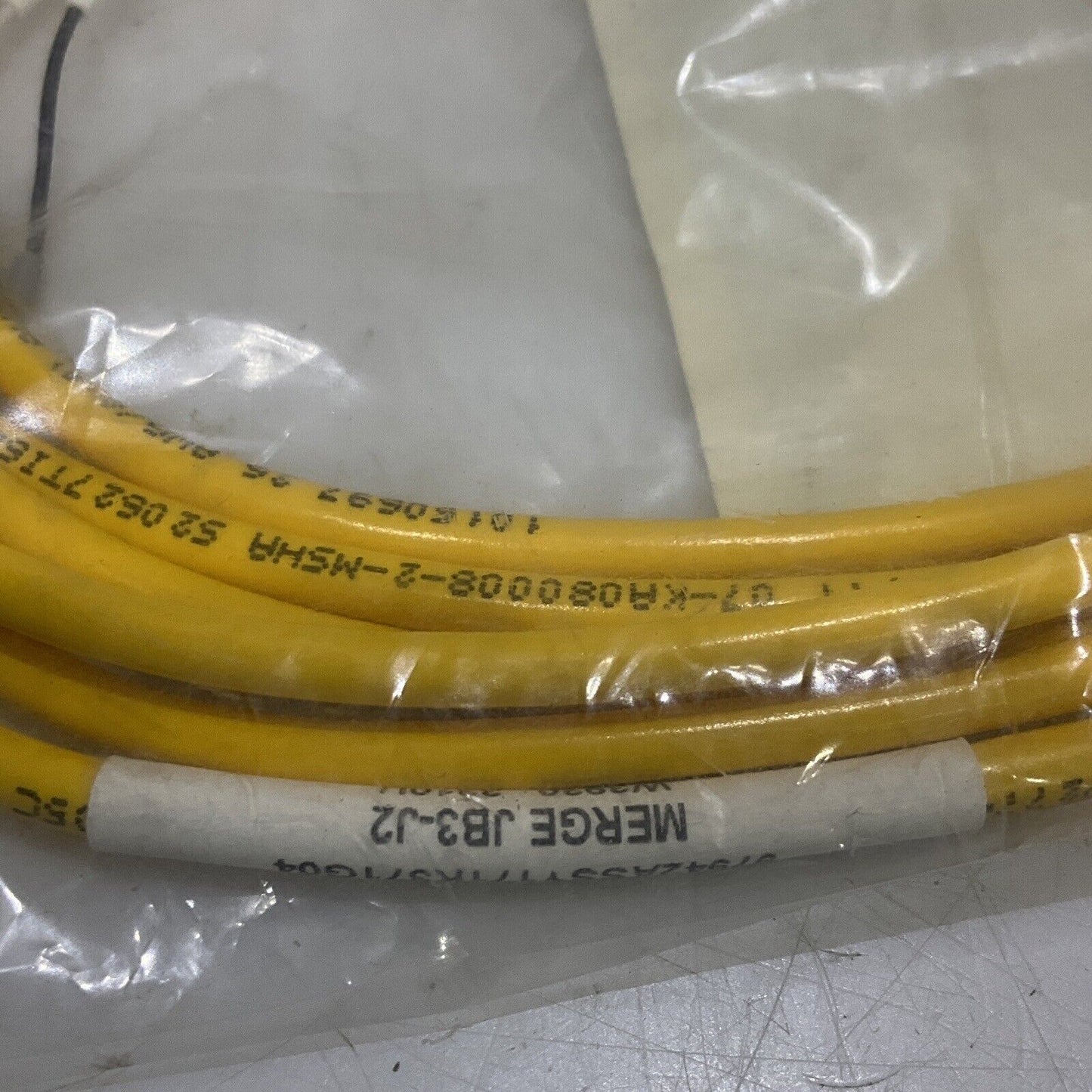 TURCK W3930 CABLE ASSEMBLY MERGE JB3-2 M LOT OF 2 U3S