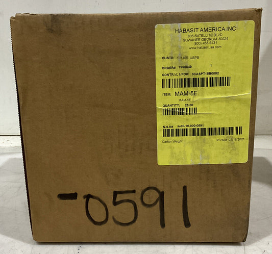 HABASIT MAM-5E DRIVE BELT LOT OF 25 U3S