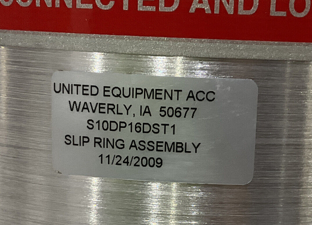 DYNAMIC SEALING TECHNOLOGIES M0–08332-R E S10DP16DST1 ROTARY UNION U3S