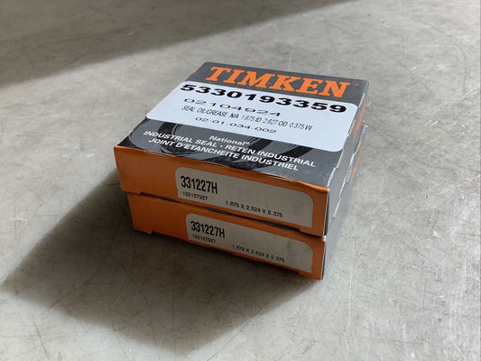 TIMKEN 331227H TORQUE CONVERTER SEAL 373 - LOT OF 2