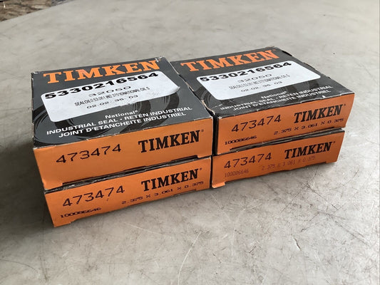 TIMKEN 473474 OIL SEAL 373 - LOT OF 4