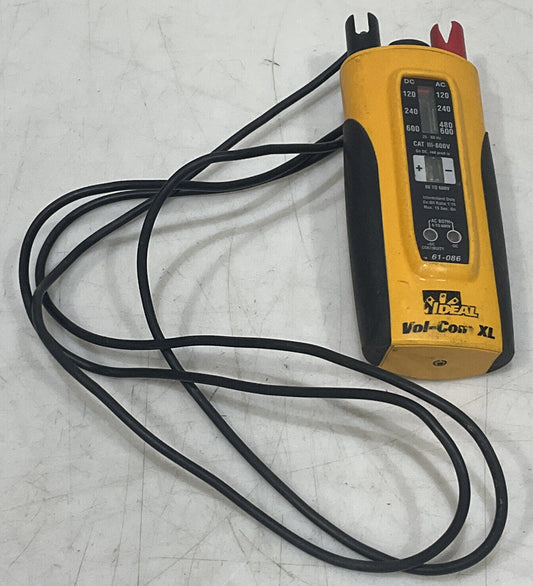 IDEAL 61-086 80-600V 25/60HZ VOL-COM XL CONTINUITY TESTER U3S