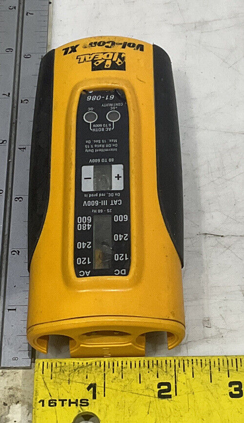 IDEAL 61-086 80-600V 25/60HZ VOL-COM XL CONTINUITY TESTER U3S