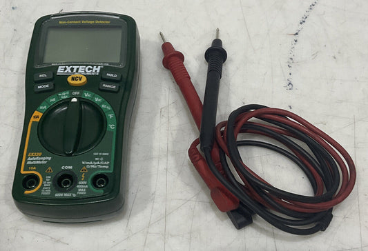 EXTECH INSTRUMENTS EX330 AUTORANGING MULTIMETER NON-CONTACT VOLTAGE DETECTOR U3S