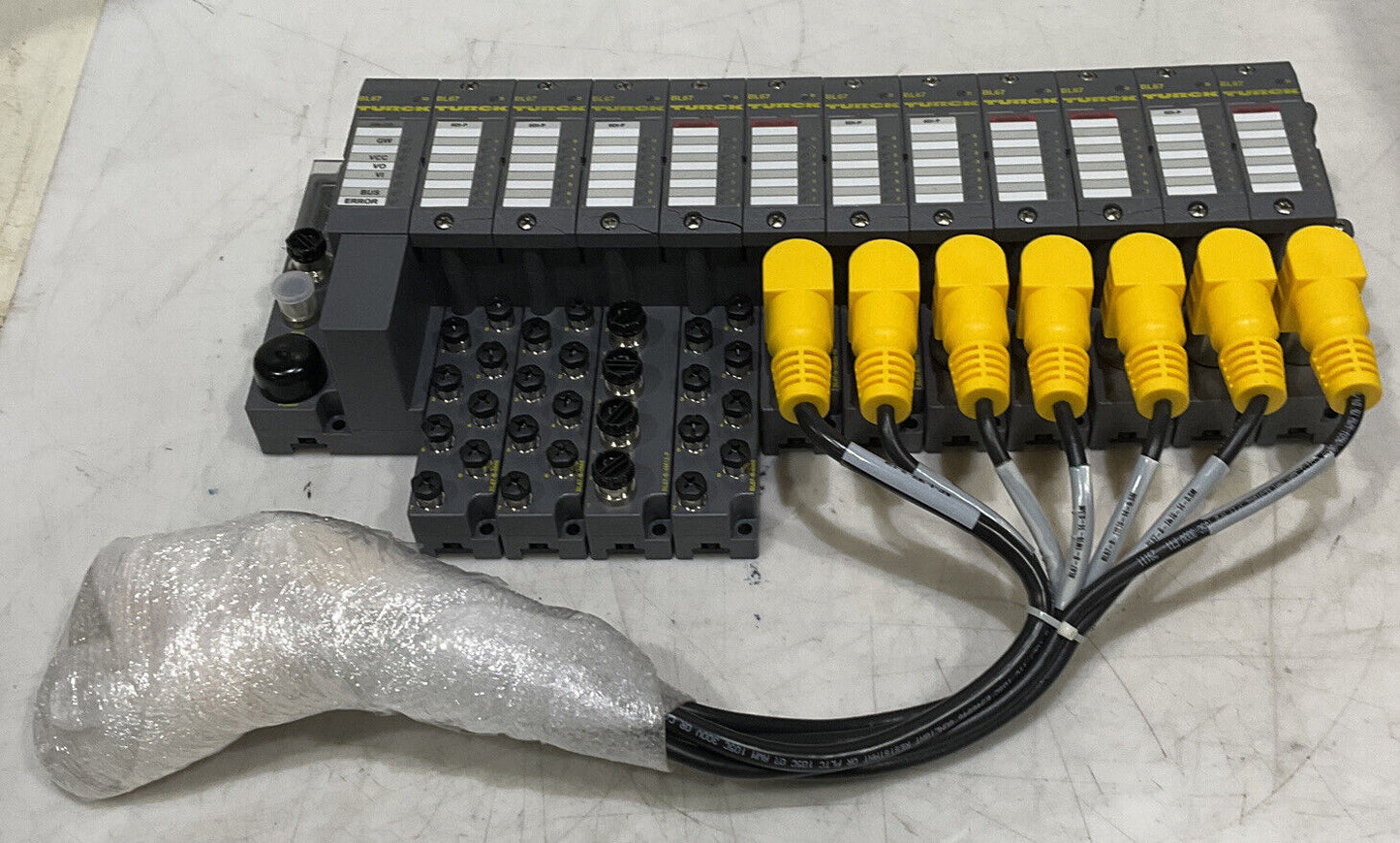 TURCK 165K100 BL67 TW-CO 8DI-P 8DO-0,5A-P BL67-B-4M12-P CANOPEN ASSEMBLY U3S