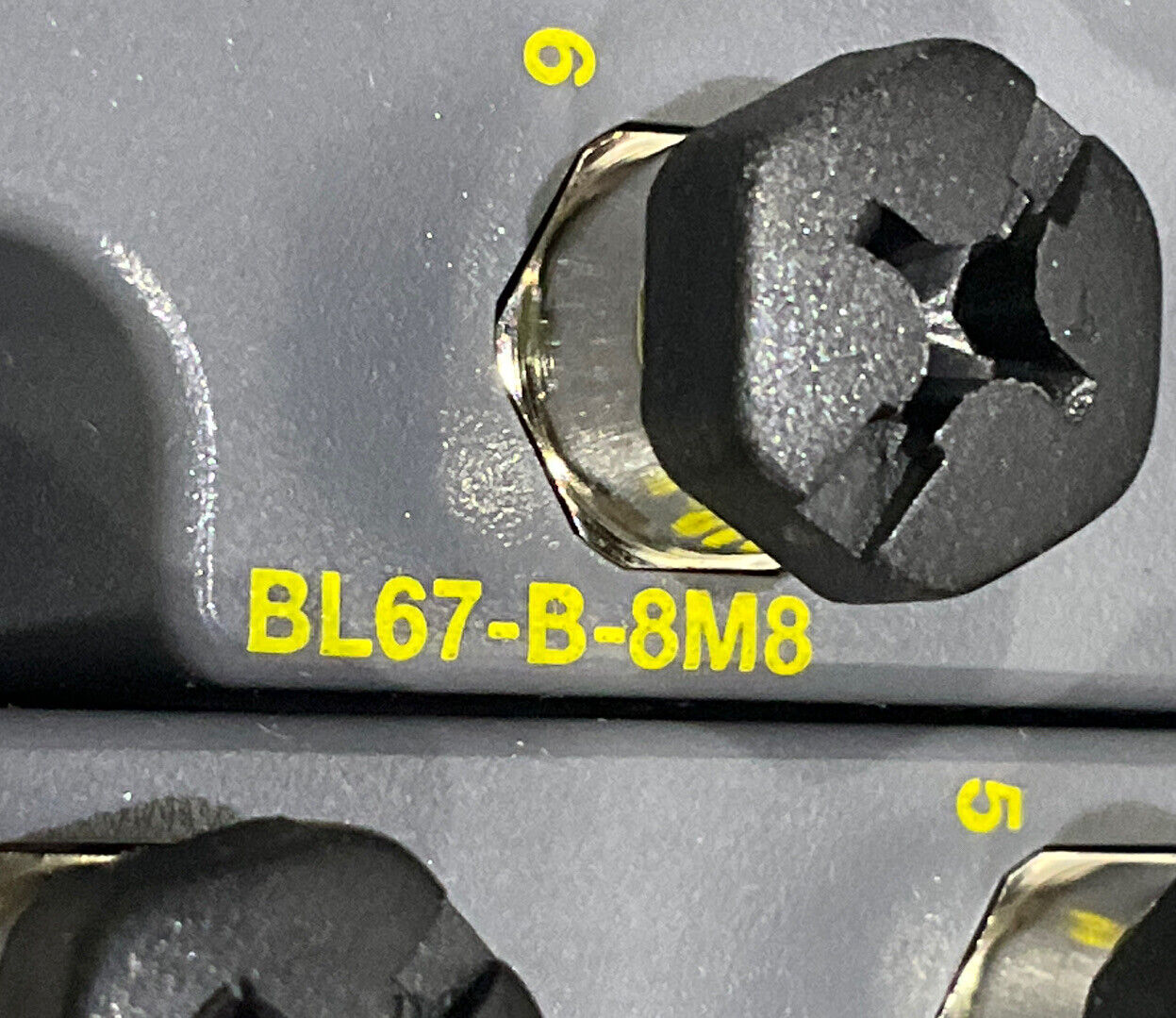 TURCK 165K100 BL67 TW-CO 8DI-P 8DO-0,5A-P BL67-B-4M12-P CANOPEN ASSEMBLY U3S