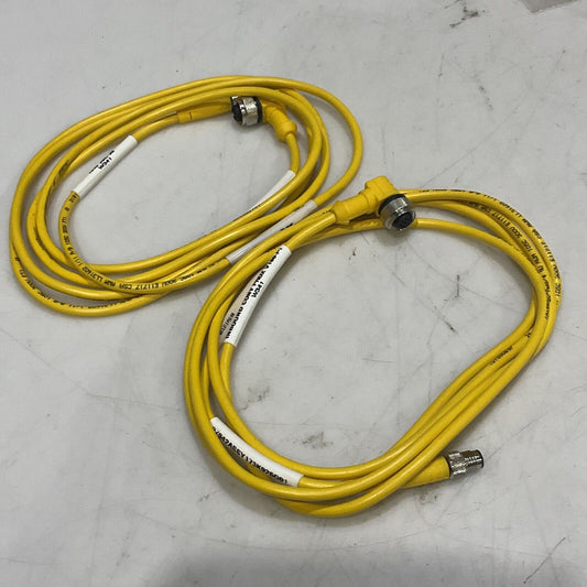 TRUCK U-13509 WK 4.4T-2-PSG 4M DOIBLE ENDED CORDSET CABLE ASSEMBLY LOT OF 2 U3S