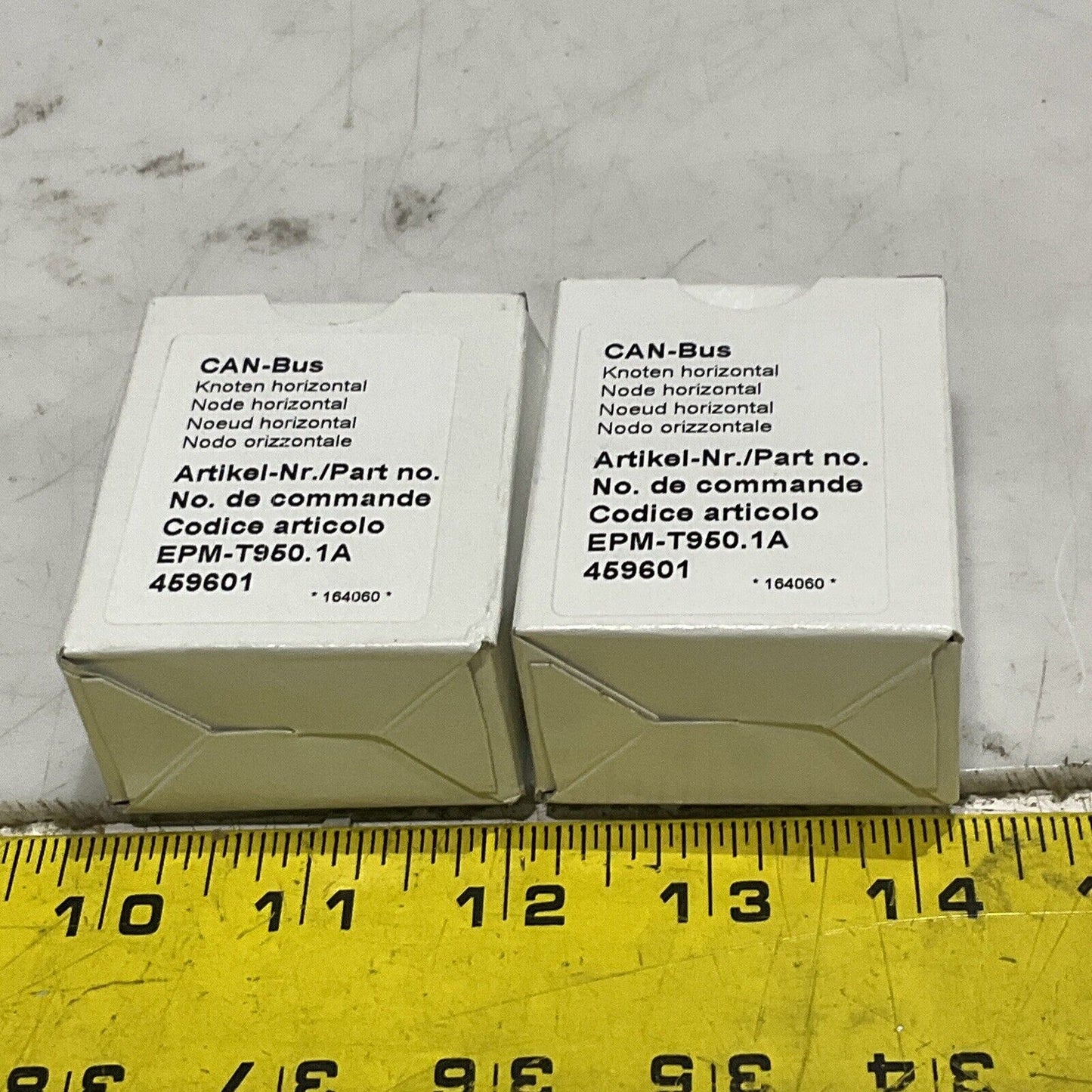 ERNI CAN BUS EPM-T9501A INTERFACE CONNECTOR LOT OF 2 U3S