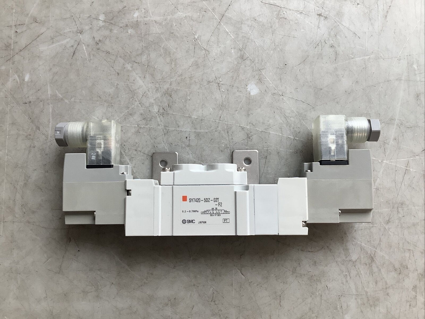 SMC SY7420-5DZ-02T-F2 SOLENOID VALVE 5 PORT U3S