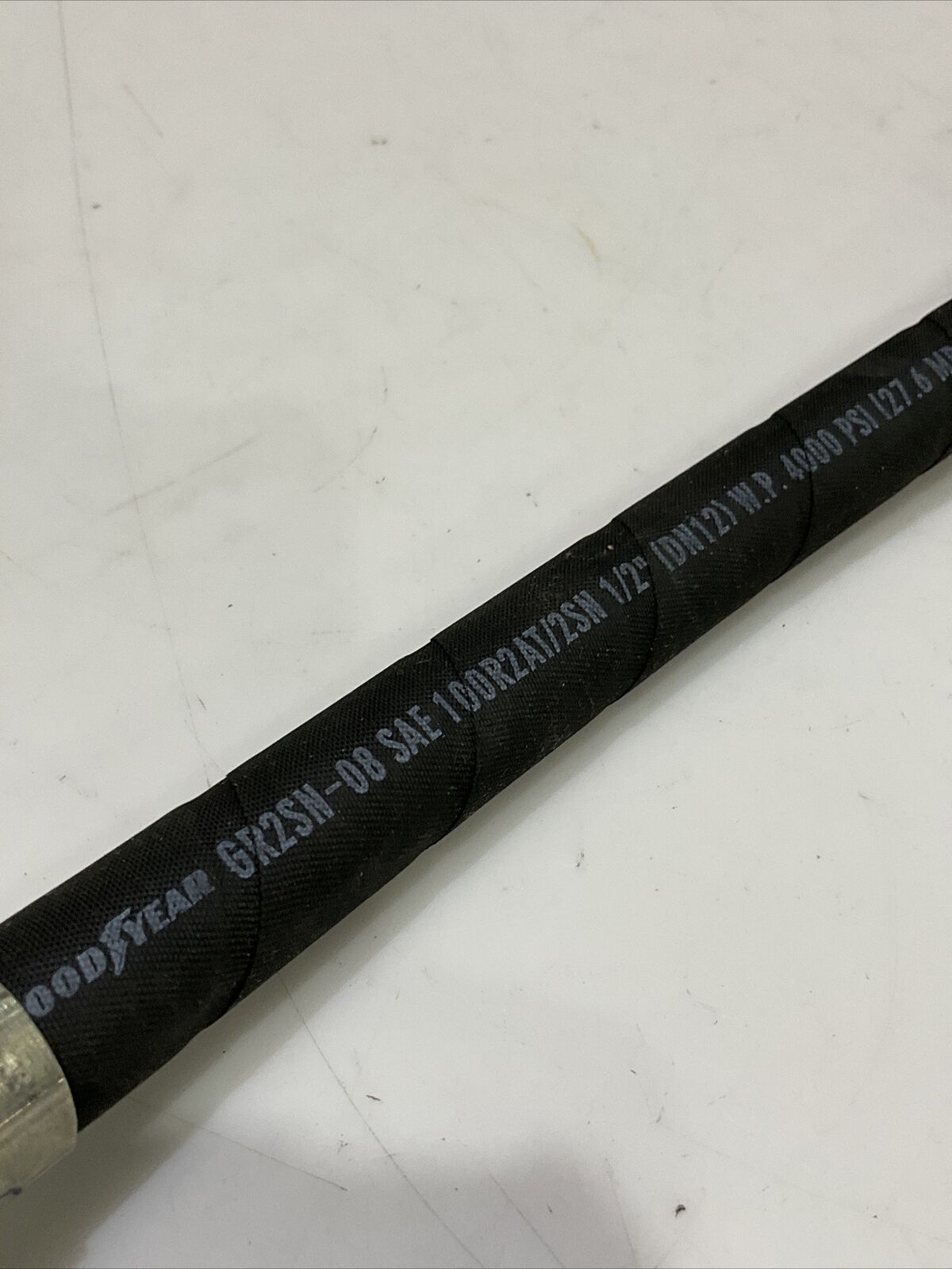 GOODYEAR GR2SN-08 SAE 100R2AT/2SN 1/2” 4000 PSI MSHA 2G-14C12 HYDRAULIC HOSE U3S