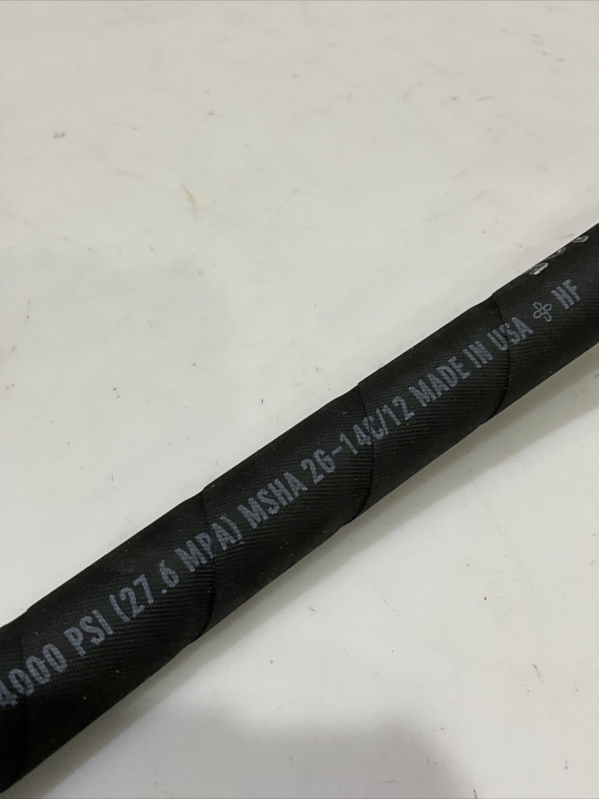 GOODYEAR GR2SN-08 SAE 100R2AT/2SN 1/2” 4000 PSI MSHA 2G-14C12 HYDRAULIC HOSE U3S