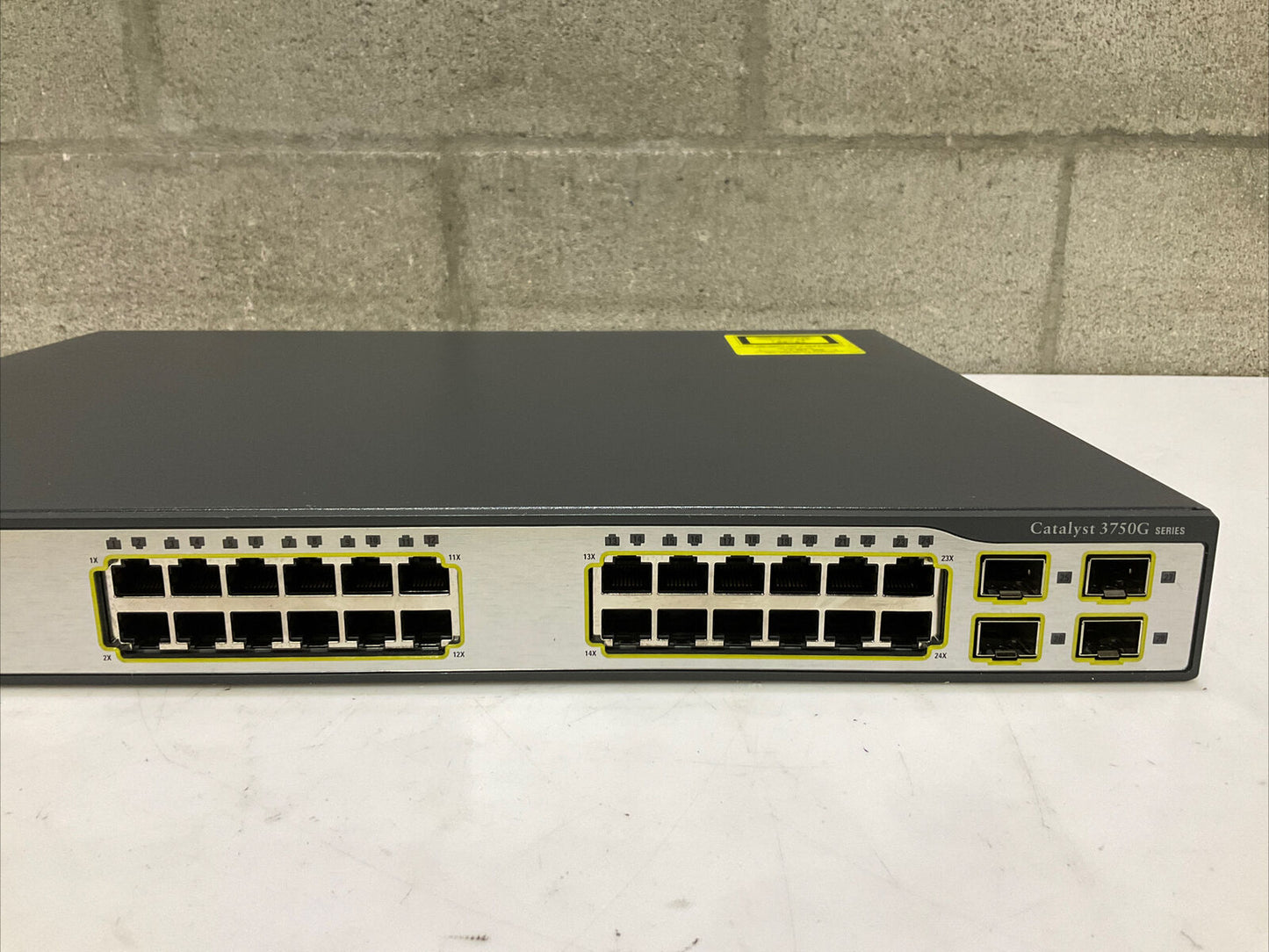 CISCO SYSTEMS CATALYST 3750G SERIES U3S