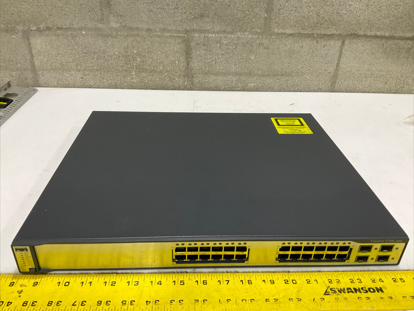 CISCO SYSTEMS CATALYST 3750G SERIES U3S