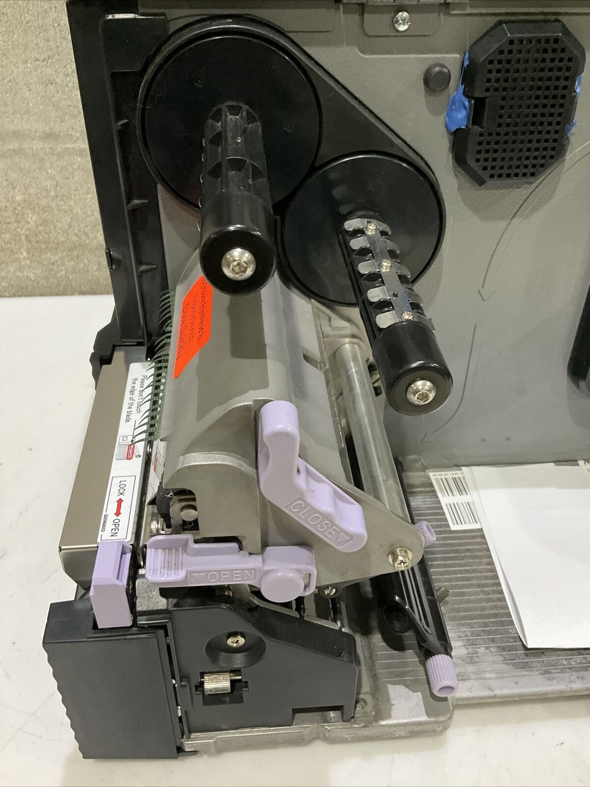 SATO GT408E BAR CODE PRINTER 240V 1.5 A 50/60 HZ U3S