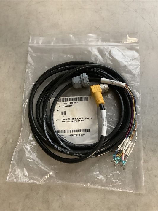 TURCK 173K910G01 CABLE ASSEMBLY U3S