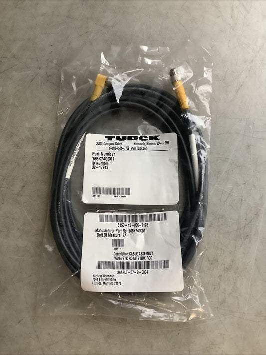 TURCK 165K740G01 U2-17913 CABLE ASSEMBLY U3S