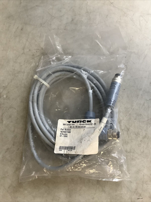 TURCK 167K027G06 U2-13048 CABLE ASSEMBLY U3S