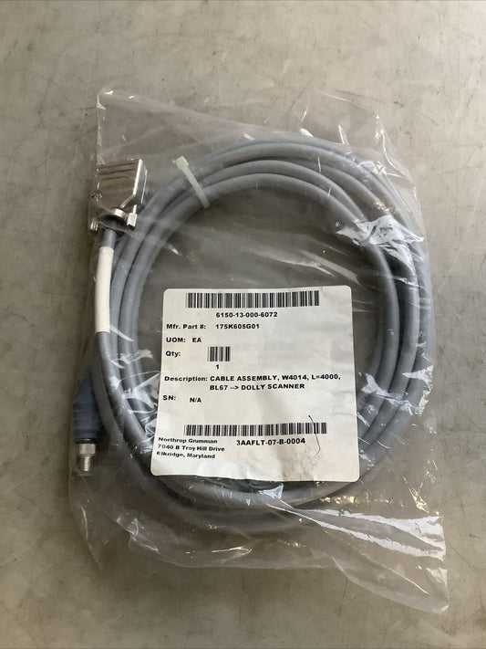 TURCK 175K605G01 U2-15219 CABLE ASSEMBLY U3S