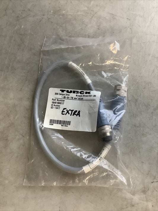 TURCK 164K180G17 U2-13417 CABLE ASSEMBLY U3S