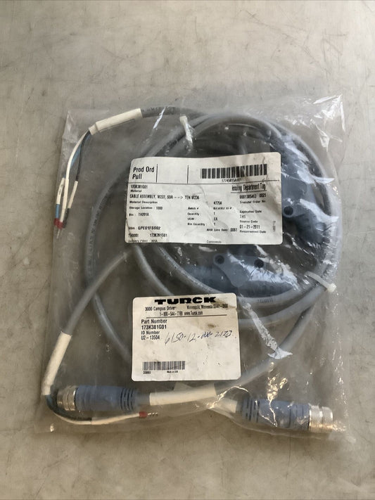 TURCK 173K381G01 U2-13504 CABLE ASSEMBLY U3S