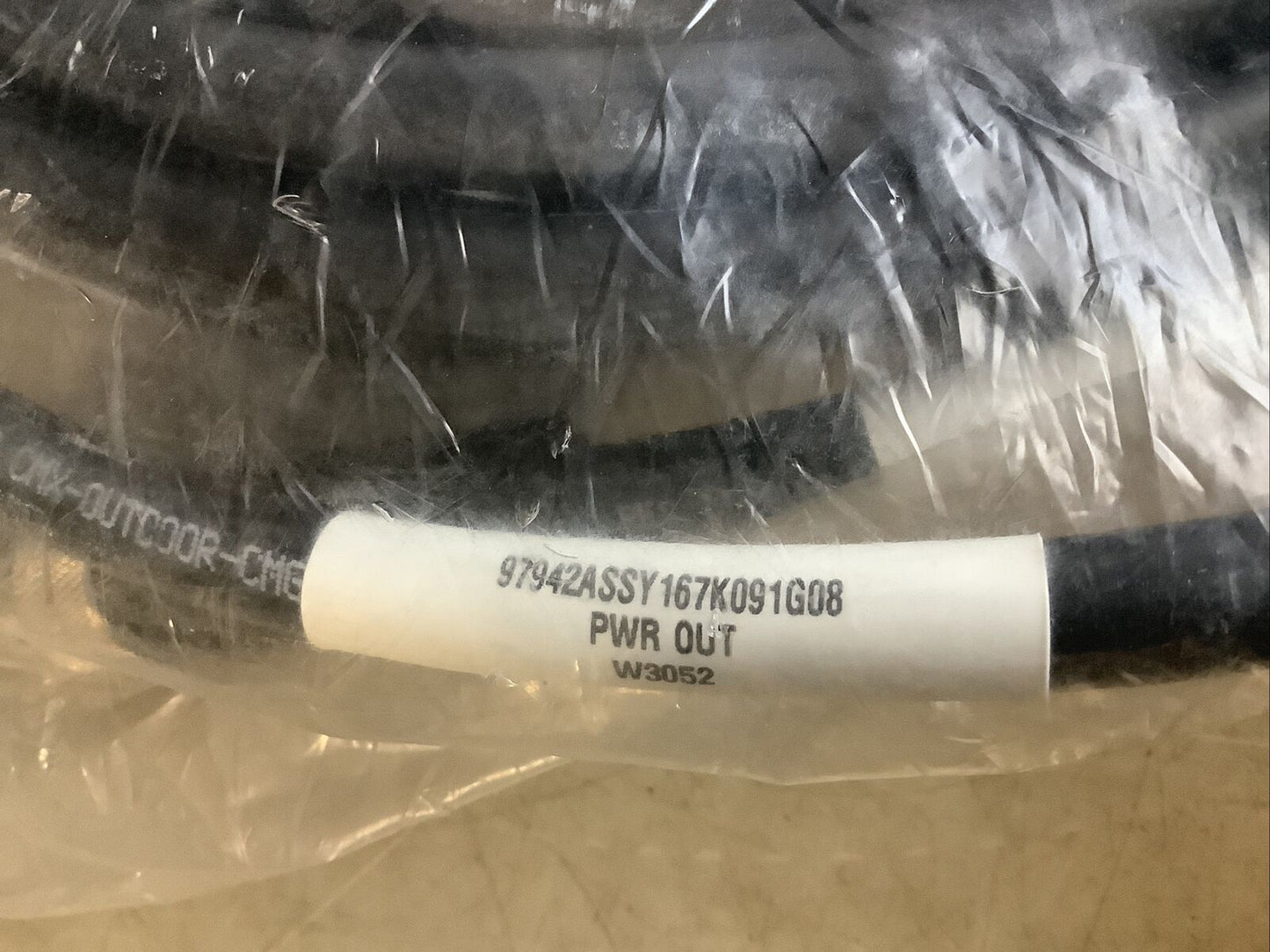 TURCK 167K091G08 U2-13021 CABLE ASSEMBLY U3S