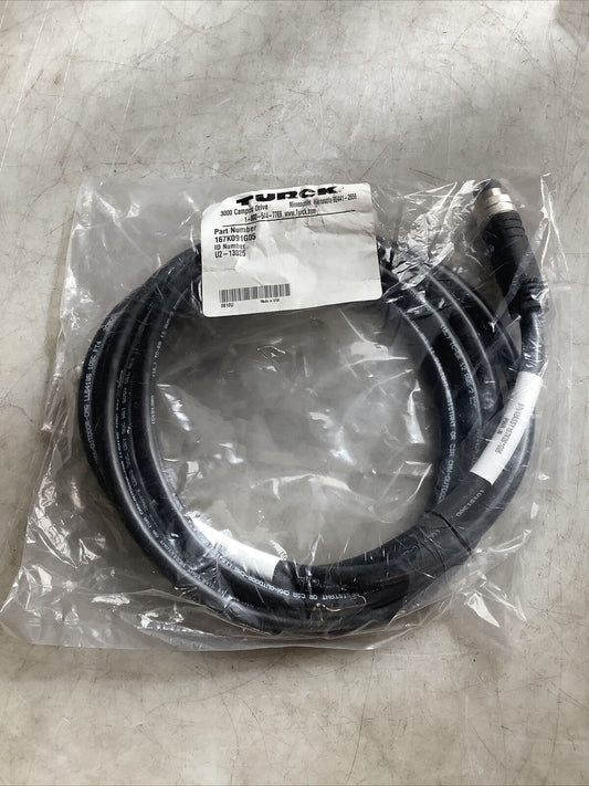 TURCK 167K091G05 U2-13025 CABLE ASSEMBLY U3S