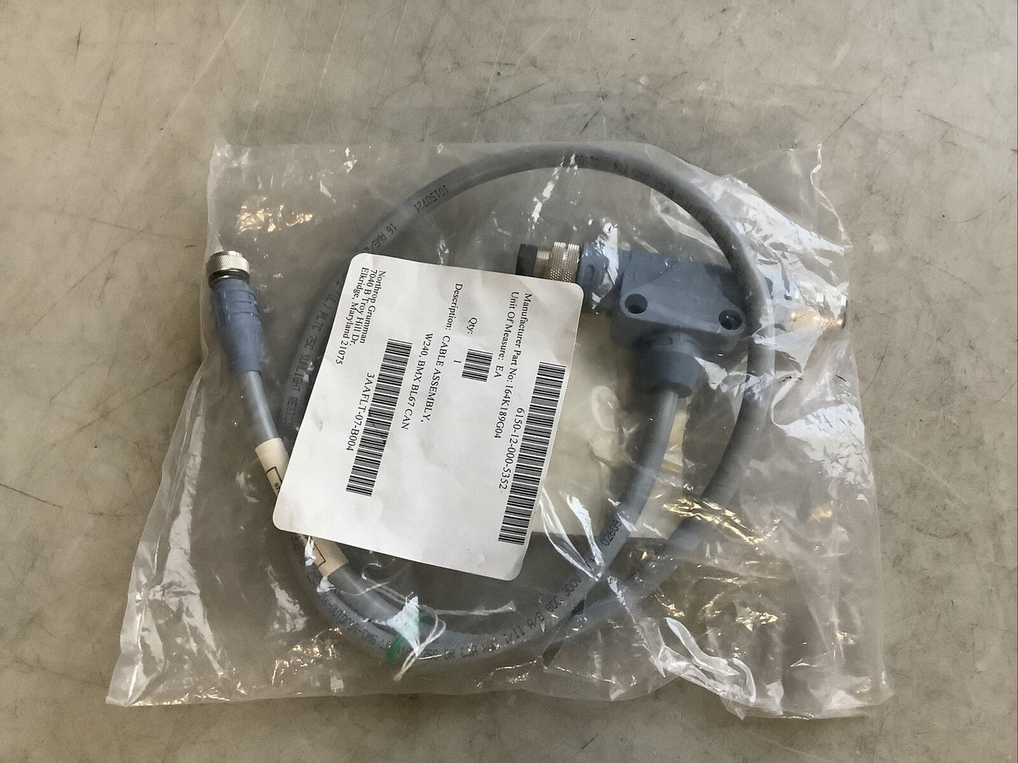TURCK 164K189G04 U2-13423 CABLE ASSEMBLY U3S