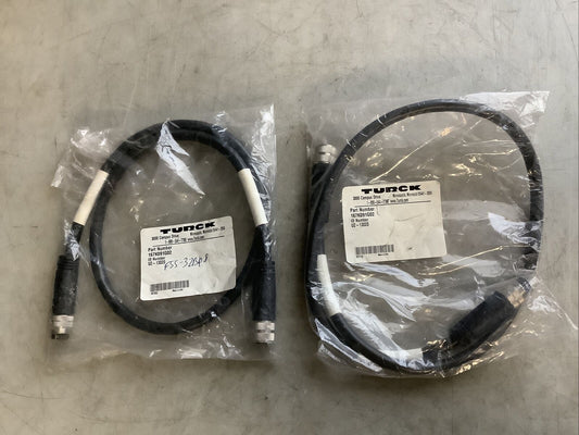 TURCK 167K091G02 U2-13020 CABLE ASSEMBLY U3S - LOT OF 2