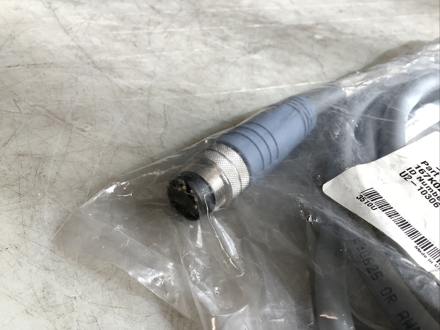 TURCK 167K025G01 U2-10306 CABLE ASSEMBLY U3S