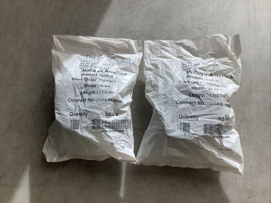 HABASIT AMERICA MAM-5E CONVEYOR BELTS 50 MM X 1710 MM U3S - LOT OF 2