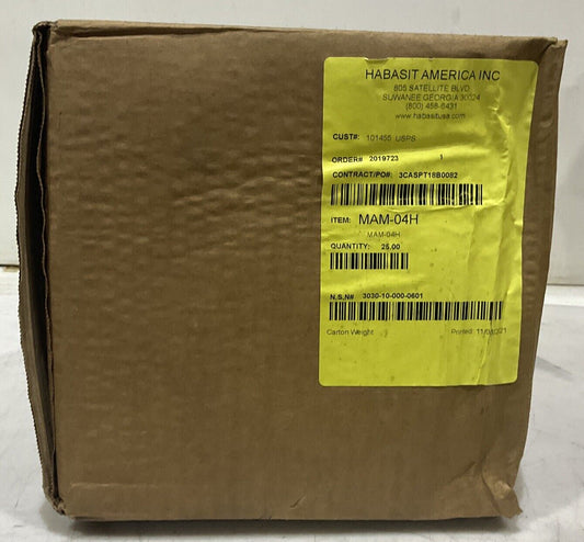 HABASIT MAM-04H CONVEYOR BELT LOT OF 25 U3S